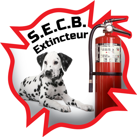 Logo SECB : Service d‘extincteur Claude Bourgeois